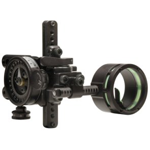 Archery single pin bow sight